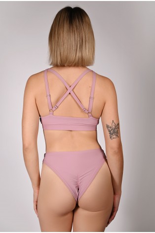 Water Shorts in rose shadow – body-hugging lycra shorts designed for fluid movement in pole dance